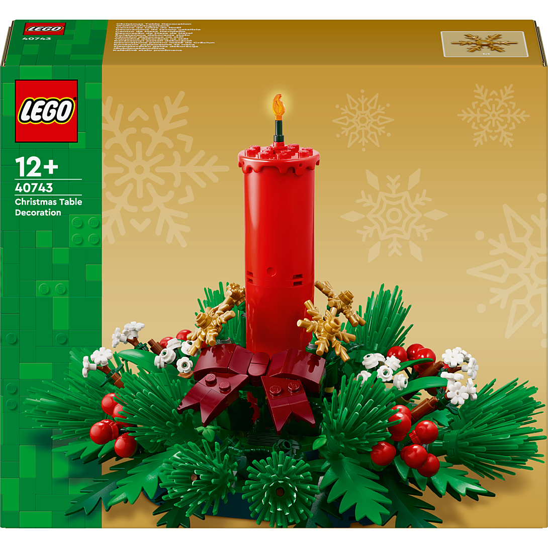 LEGO Icons Centre de Table de Noël 40743 - vue 4