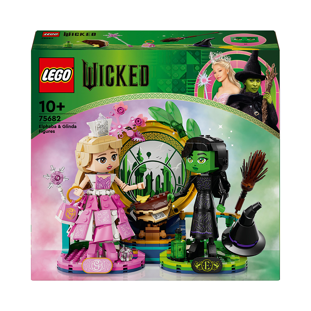 LEGO Wicked Figurines d’Elphaba et de Glinda 75682