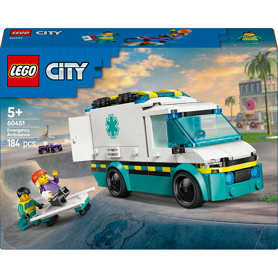 LEGO City L'Ambulance de Secours 60451 - vue 7