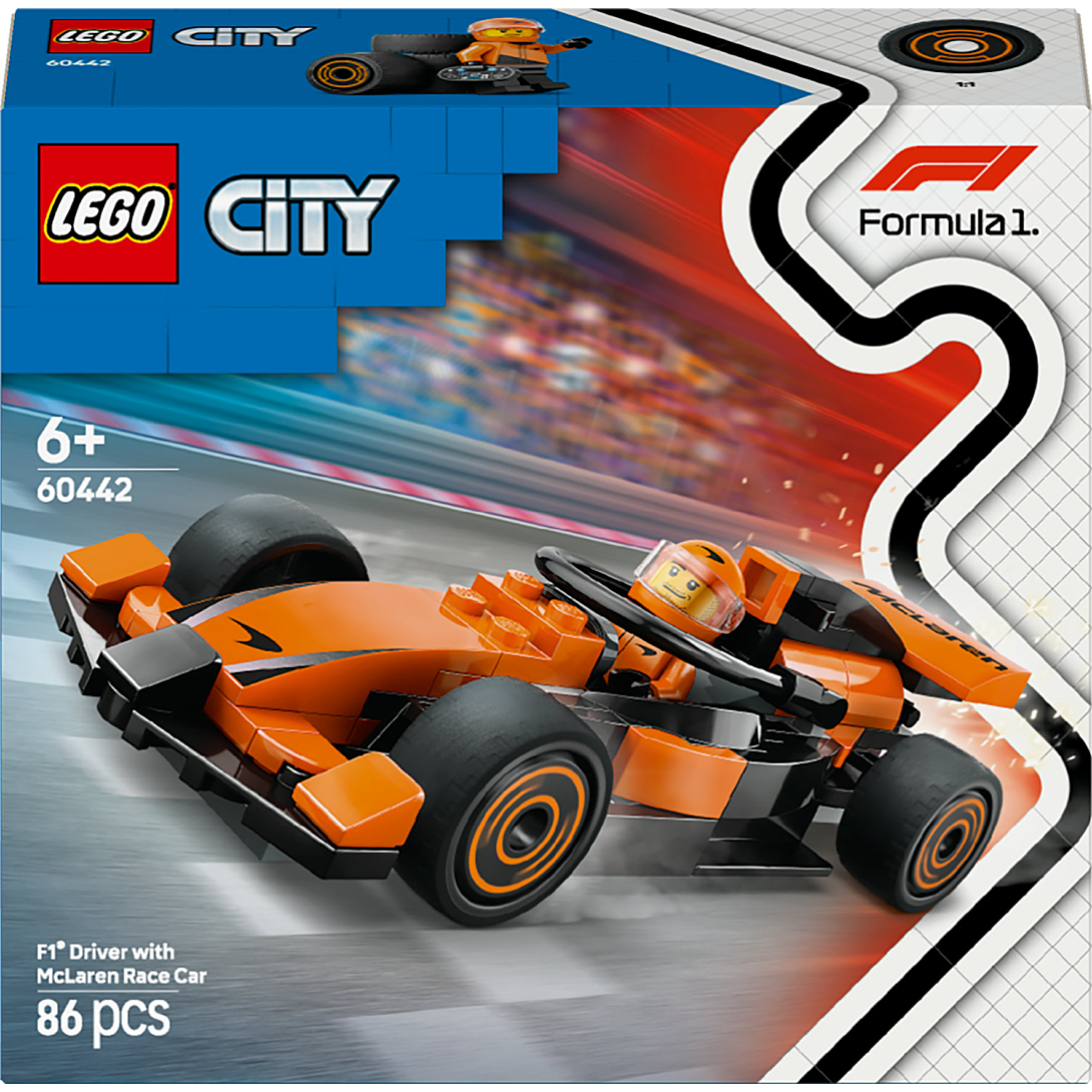 LEGO® City Voiture de course McLaren avec pilote de F1®