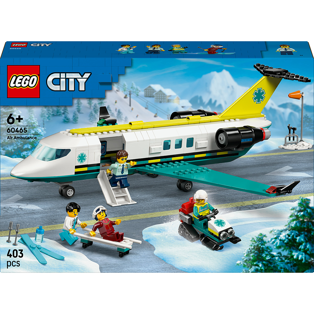 LEGO City L’ambulance de Secours Aérienne 60465 - vue 4
