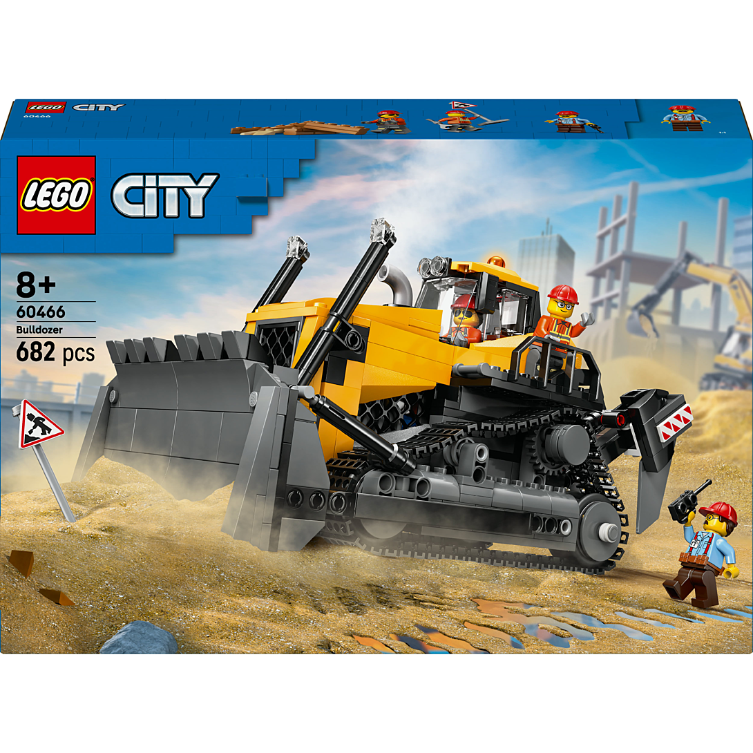 LEGO City Le Bulldozer Jaune 60466 - vue 7