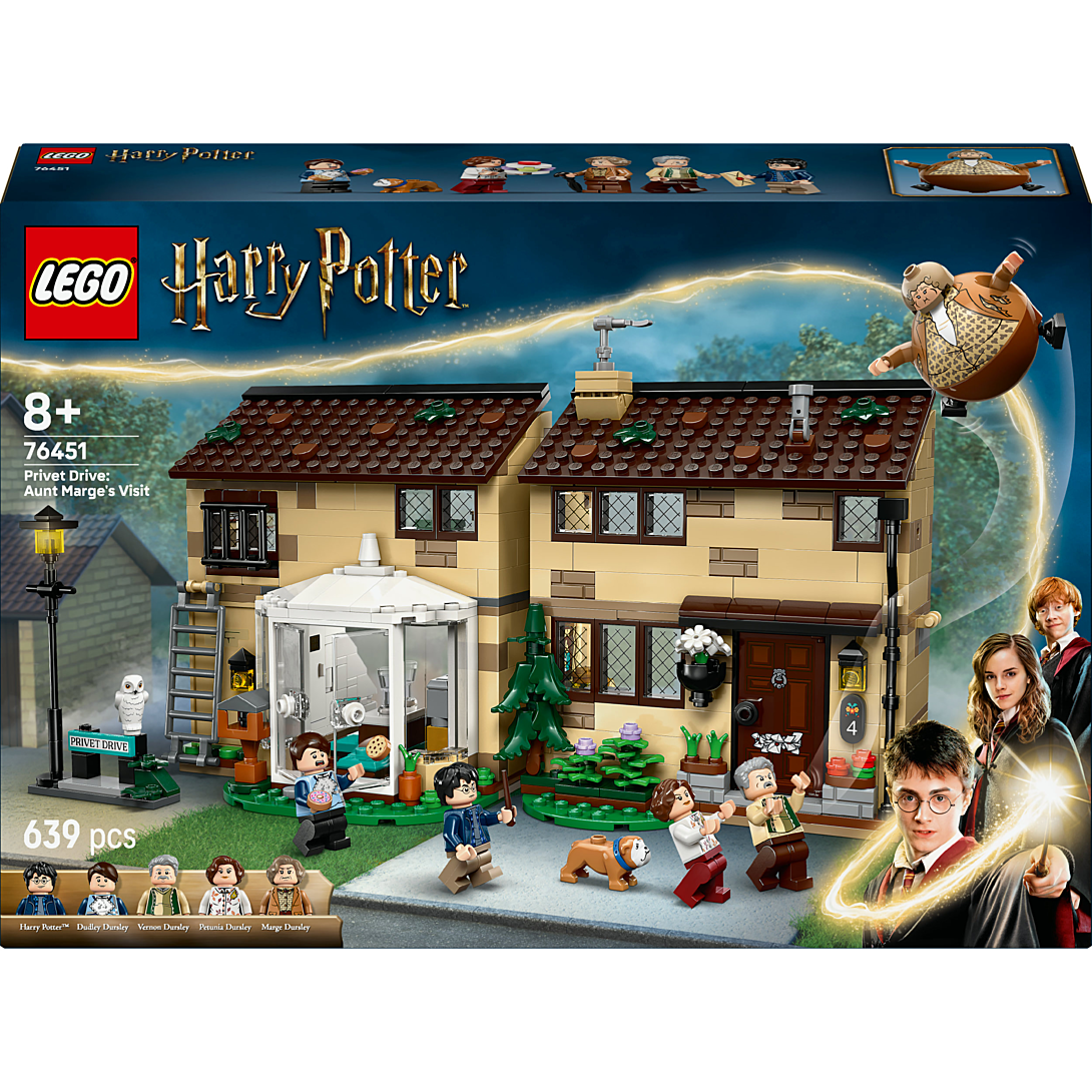 LEGO Harry Potter Privet Drive : la visite de tante Marge 76451 - vue 4