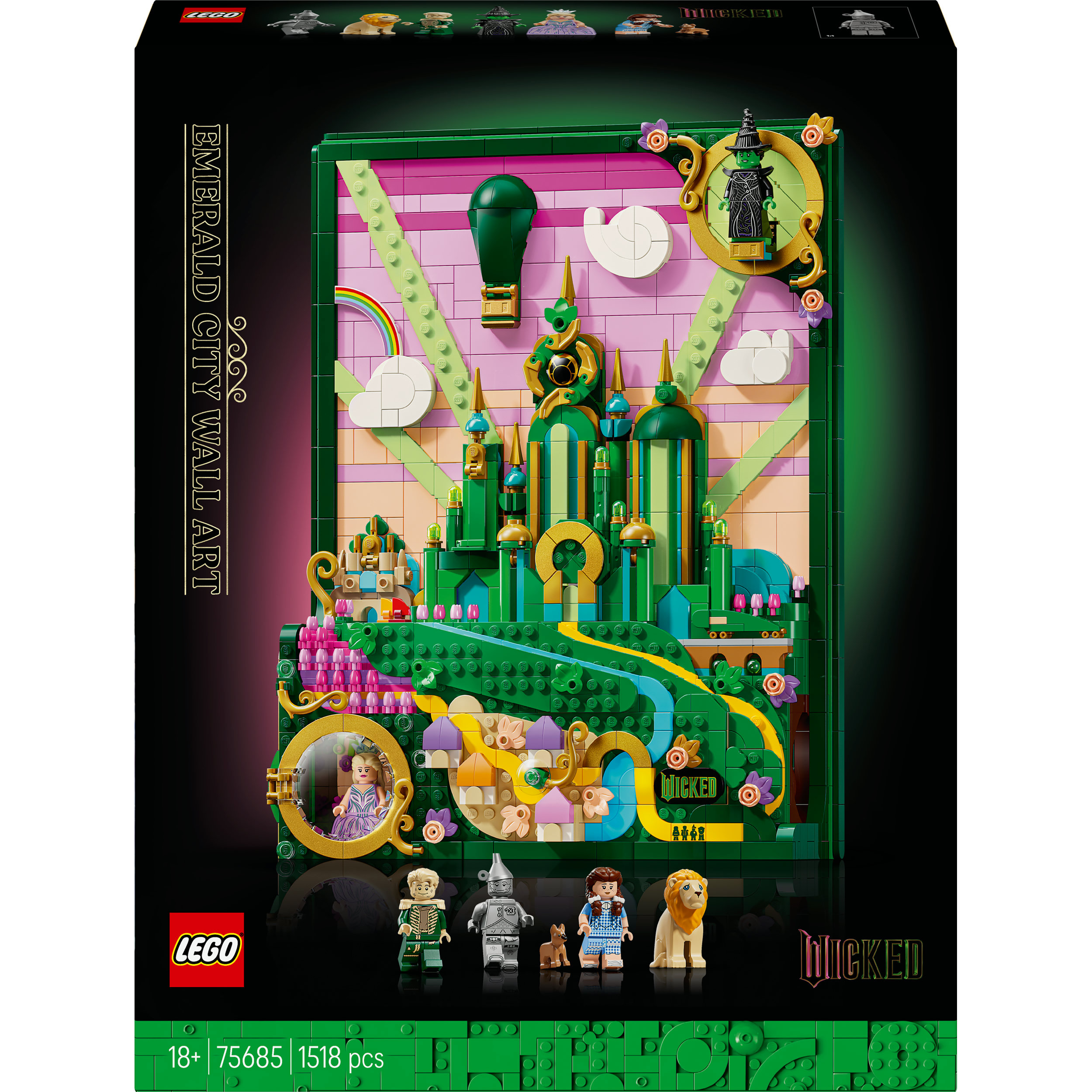LEGO Wicked Tableau d'Emerald City 75685 - vue 5