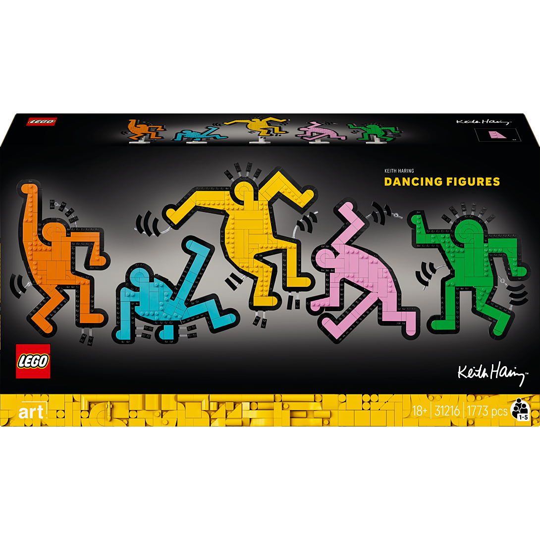LEGO Art Keith Haring Les Figures Dansantes 31216 - vue 8