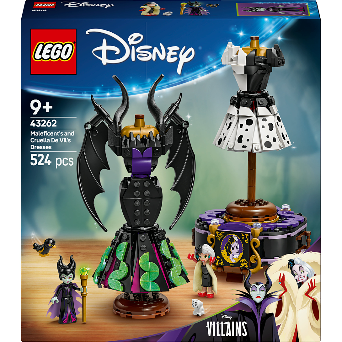 LEGO Disney Les robes de Maléfique et Cruella D’Enfer 43262 - vue 4