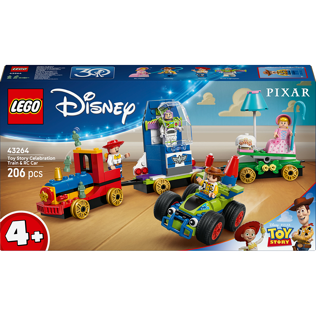 LEGO Disney Pixar Le Train en Fête et Voiture RC Toy Story 43264 - vue 6