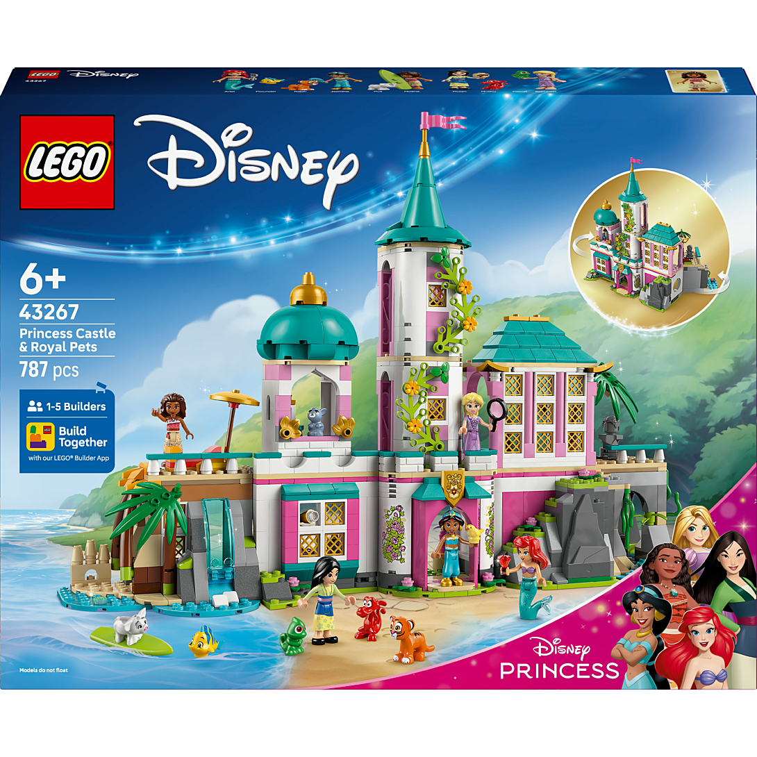 LEGO® Disney Princess™ - Le Château des Princesses et les Animaux Royaux - 43267