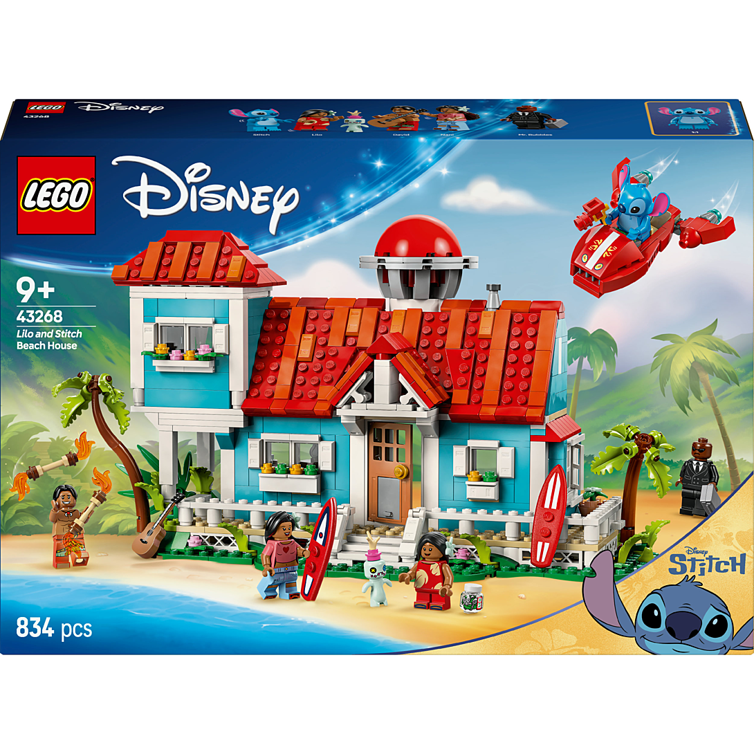 LEGO Disney La Maison sur la Plage de Lilo et Stitch 43268
