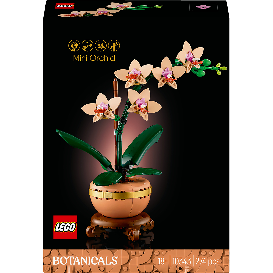 LEGO Botanicals L'Orchidée Miniature 10343 - vue 2