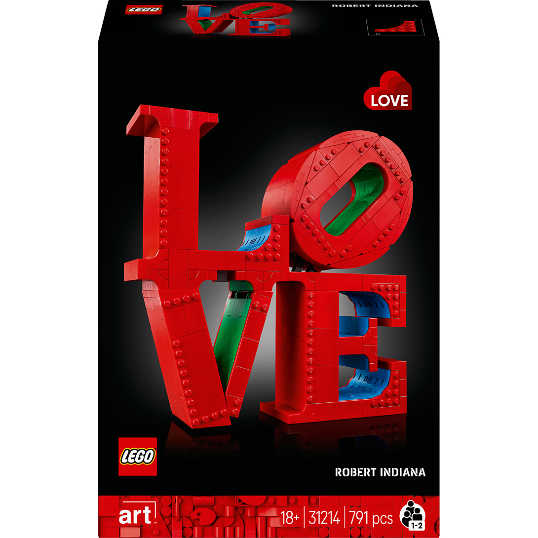 LEGO Art LOVE 31214 - vue 2