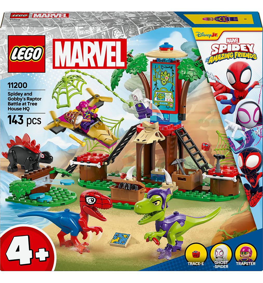LEGO Marvel Spidey contre le Raptor de Gobby à la Cabane dans l'Arbre 11200