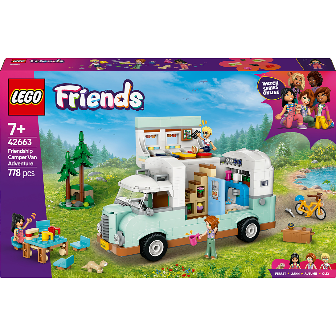 LEGO Friends 42663 Camping car de ’amitié Jouet de construction pour enfants dès - vue 7