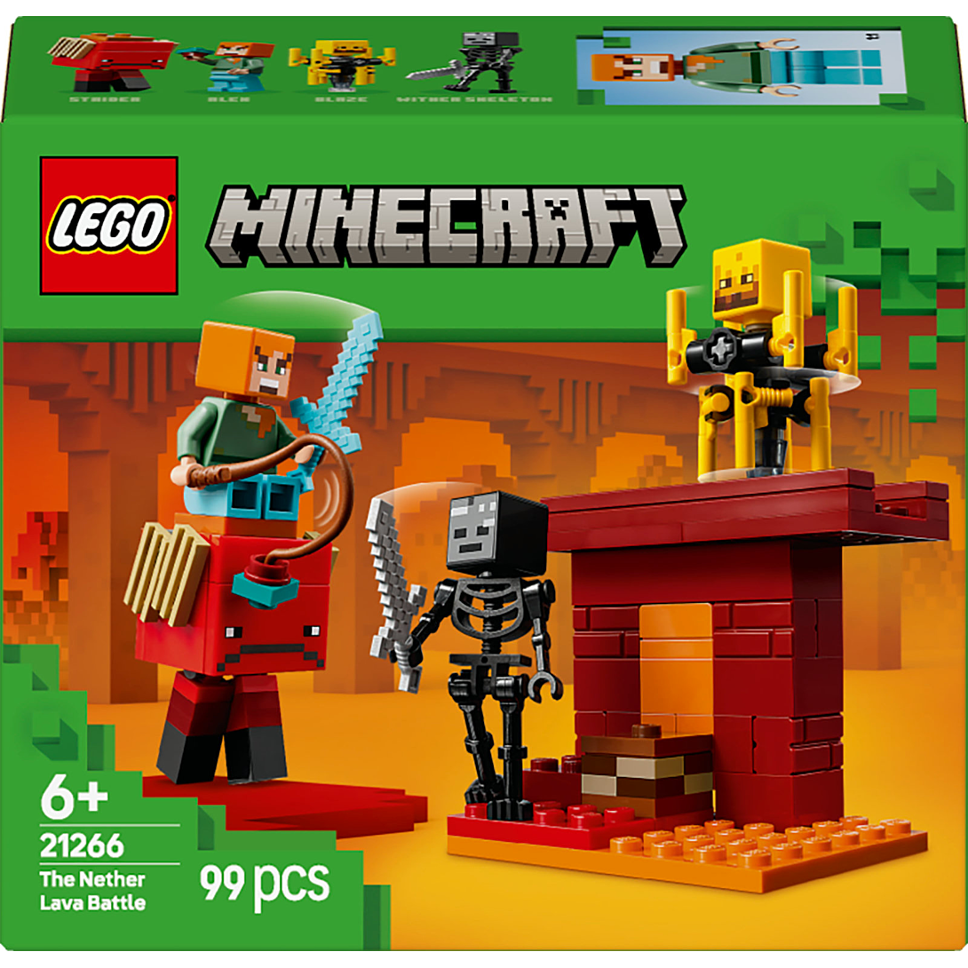 LEGO Minecraft La Bataille de la Lave du Nether 21266