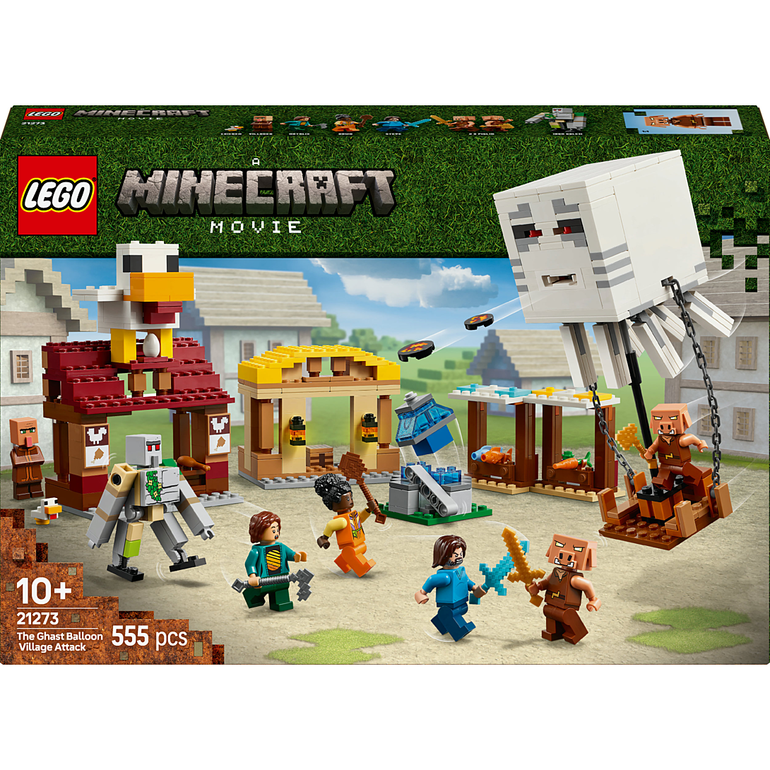 LEGO Minecraft Les Ghasts à l’Attaque du Village 21273 - vue 4