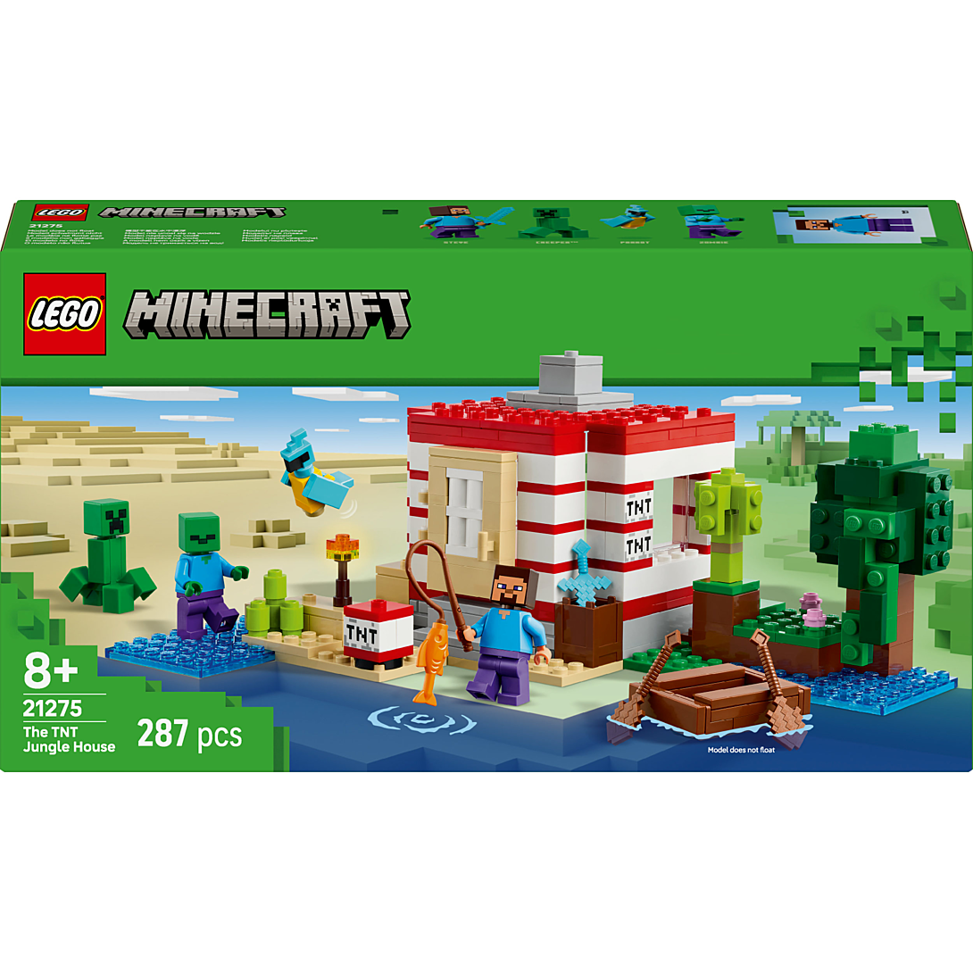 LEGO Minecraft 21275 La Maison En TNT De La Jungle Jeu De Construction dès - vue 8