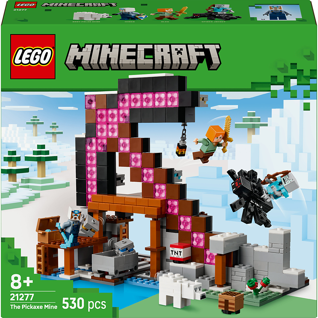 LEGO Minecraft 21277 La Mine En Forme De Pioche Jeu De Construction Pour Garçon - vue 8
