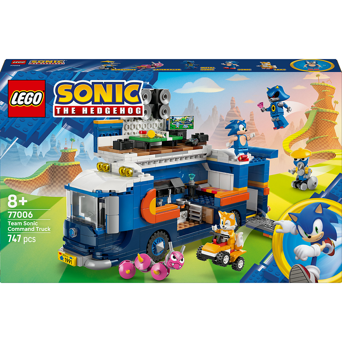 LEGO Sonic the Hedgehog Camion de Contrôle de l’Équipe Sonic 77006 - vue 4