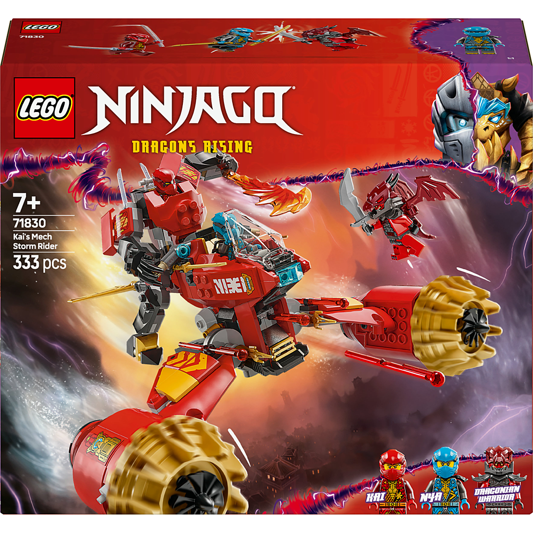 LEGO Ninjago La moto tempête du robot de Kai 71830 - vue 3
