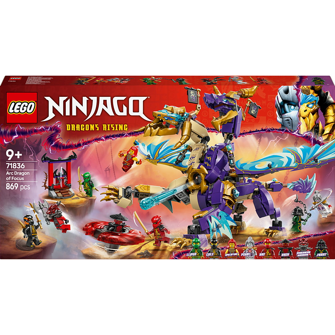 LEGO Ninjago Arc : le dragon de la concentration 71836 - vue 2