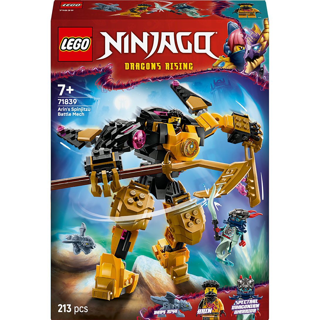 LEGO Ninjago Le Robot de Spinjitzu d’Arin 71839 pour garçon - vue 3