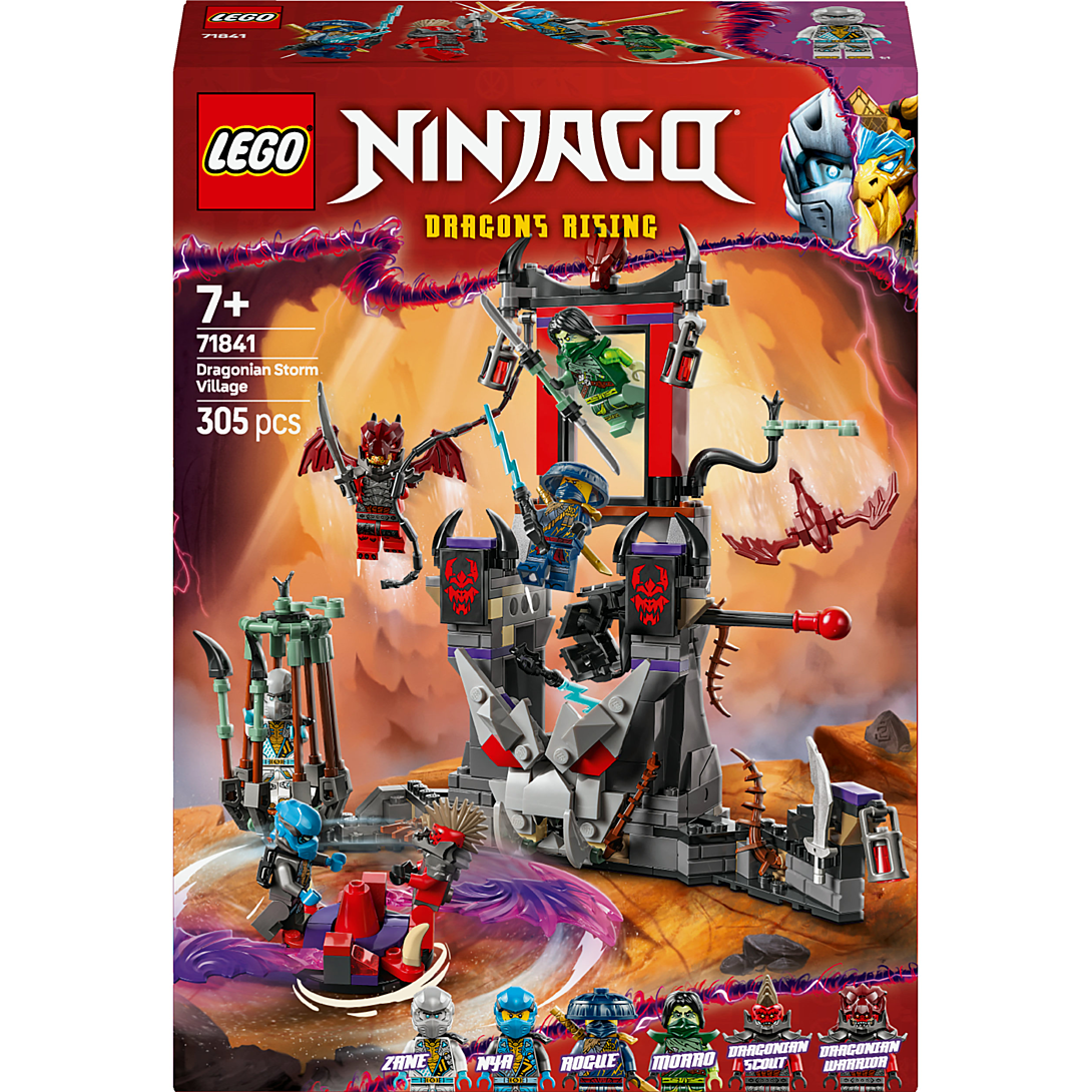 Lego Le Village De La Tempête Draconique 71841 Lego La Boite