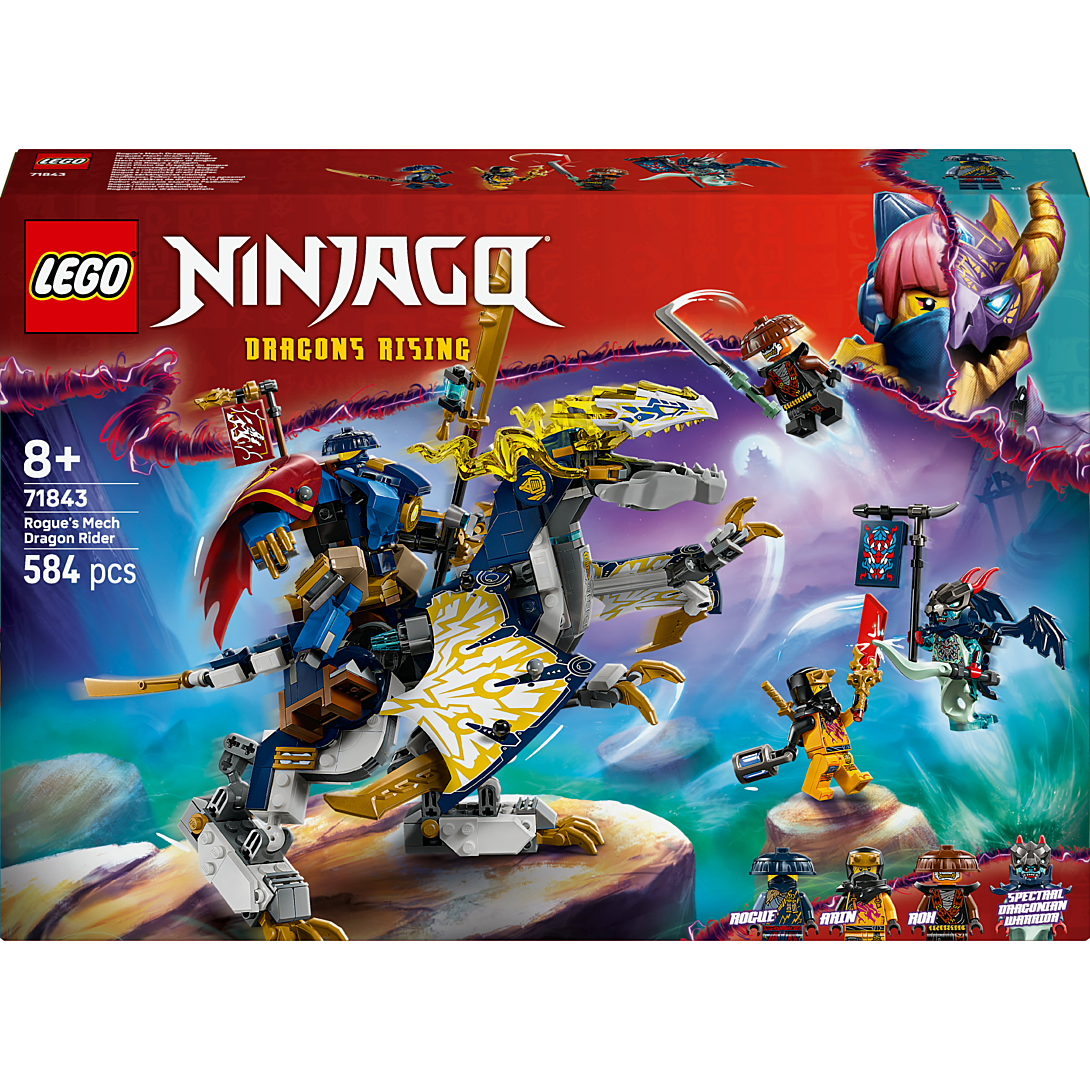 LEGO Ninjago Le Robot Dragonnier de Rogue 71843 - vue 2