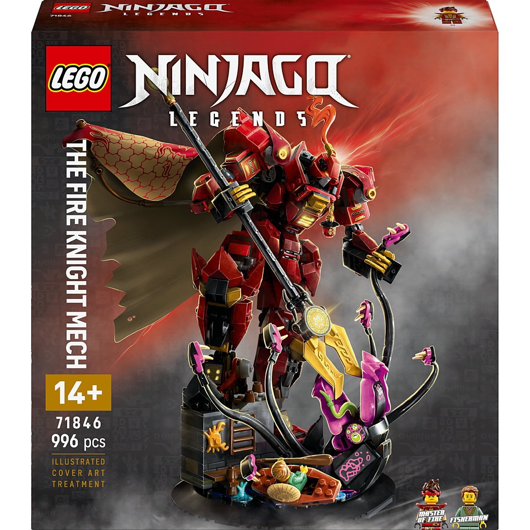 Lego Ninjago robot du chevalier de feu - vue 8