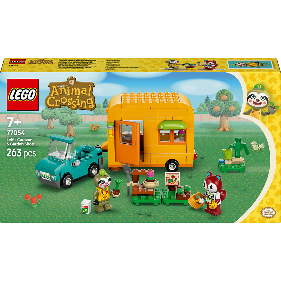 LEGO Animal Crossing Caravane et Stand de Jardinage de Racine 77054