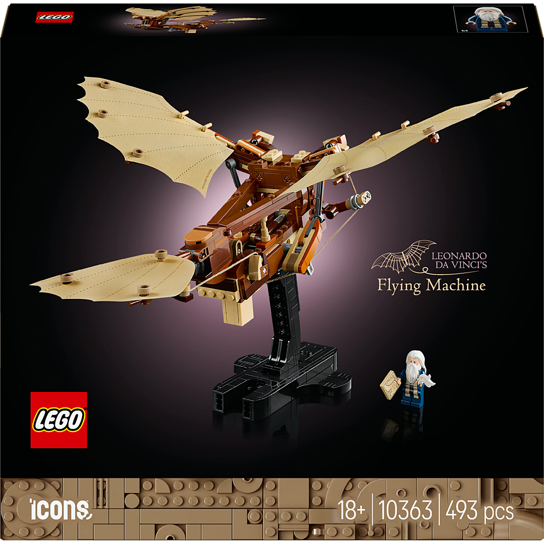 LEGO Icons La Machine Volante de Léonard de Vinci 10363 - vue 8