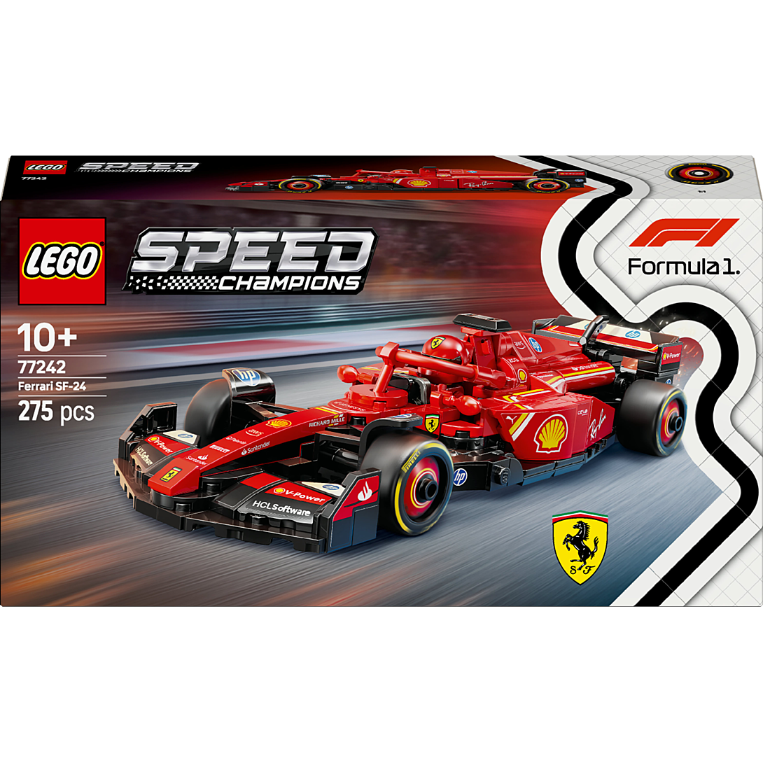 LEGO Speed Champions 77242 Voiture F1 Ferrari SF-24 - Jouet dès 10 ans