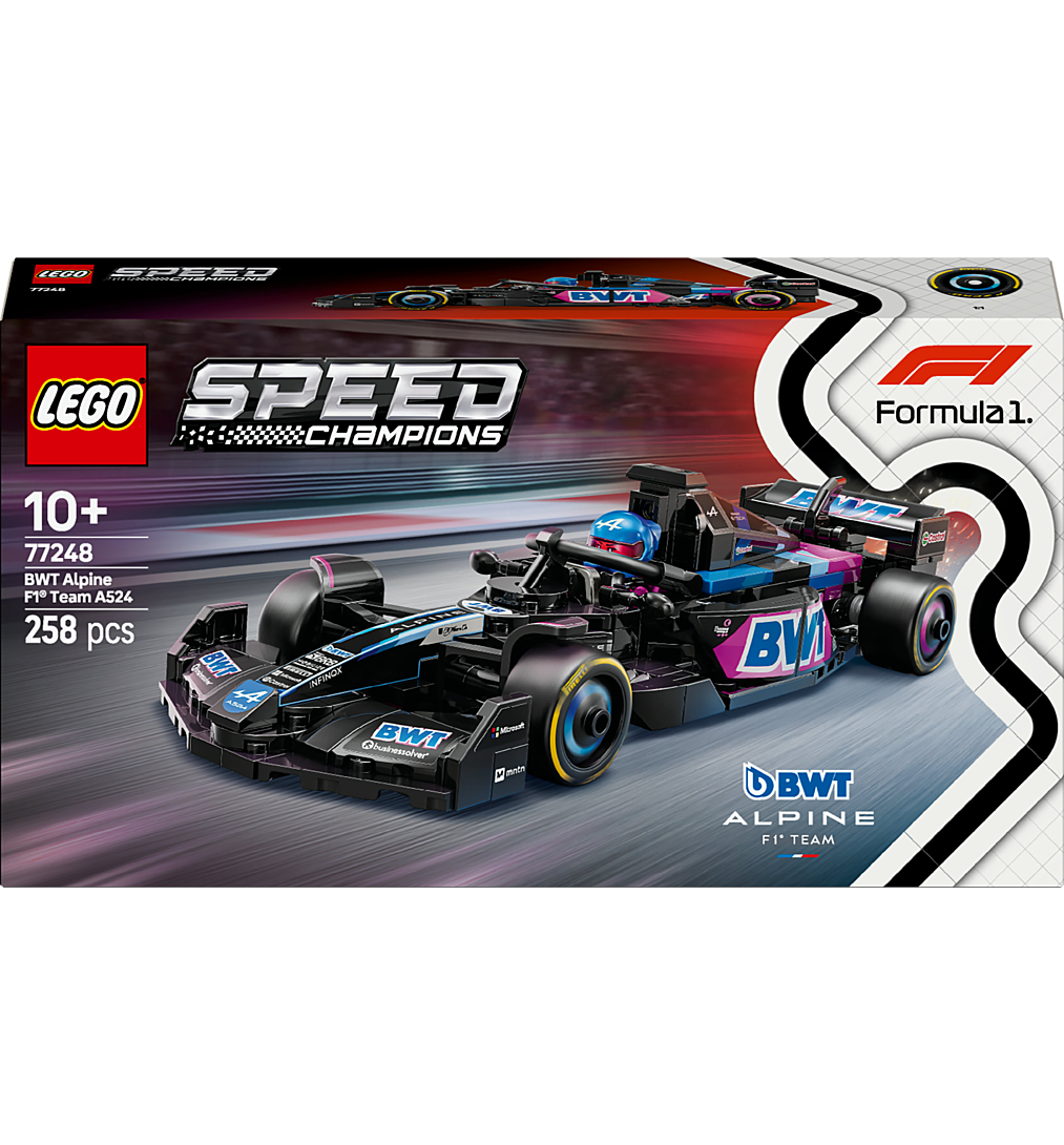 LEGO® Speed Champions - Voiture F1 BWT Alpine Team A524 - Jouet Voiture - 77248