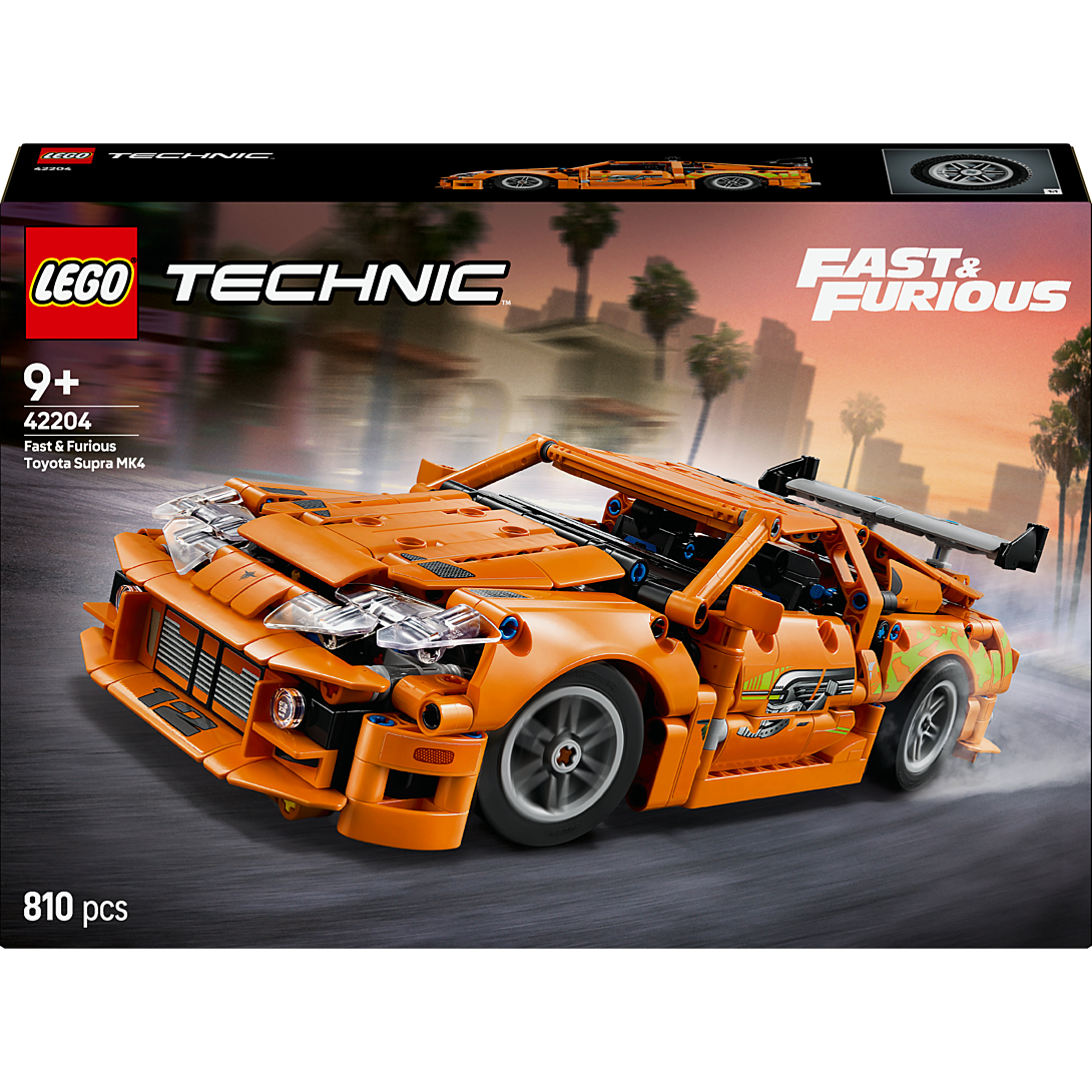 LEGO Technic Fast and Furious Toyota Supra MK4 42204 - vue 4