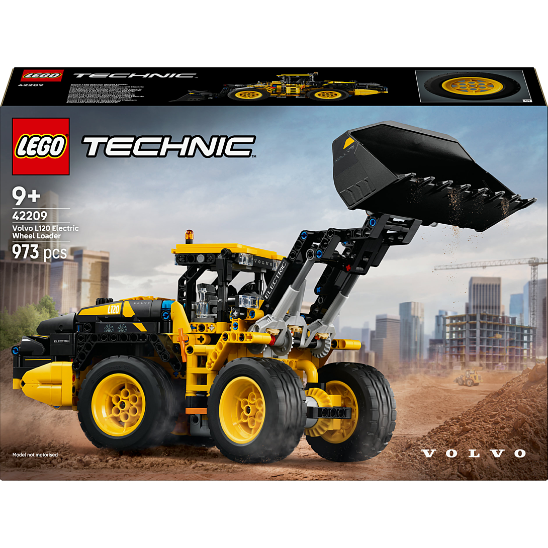 LEGO Technic La Chargeuse sur Pneus Volvo L120 Electric 42209 - vue 4