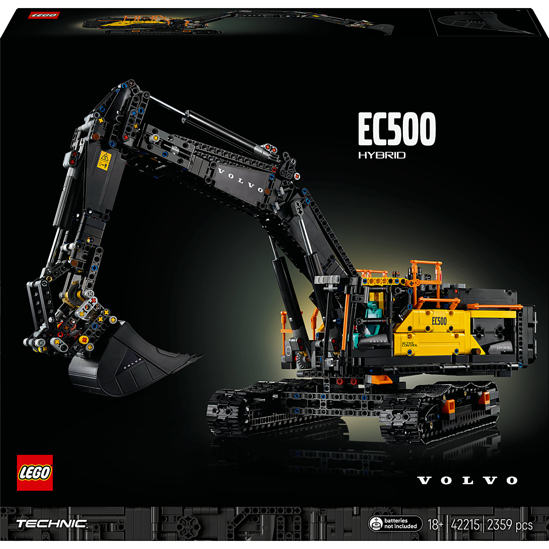 LEGO Technic Pelleteuse Volvo EC500 hybride 42215 - vue 10