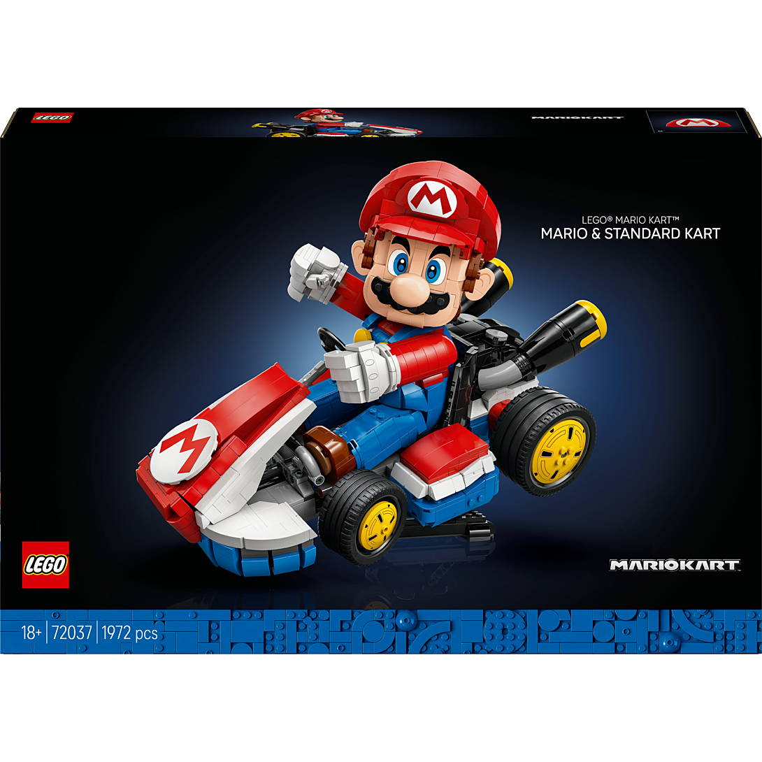LEGO Super Mario Mario Kart : Mario et kart standard 72037 - vue 6