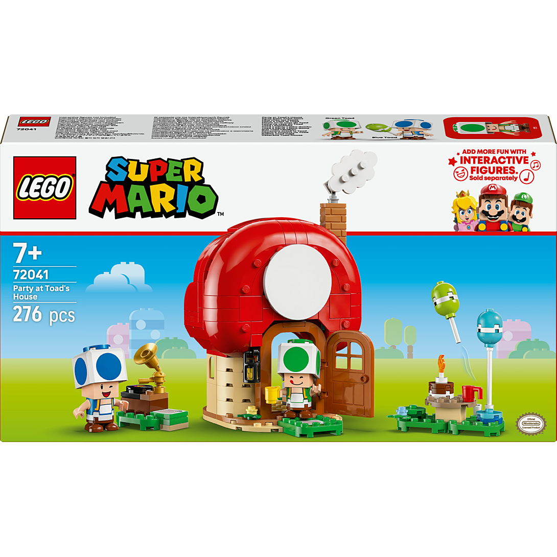 LEGO Super Mario 72041 Fête chez les Toads Jeu de Construction enfant dès - vue 7