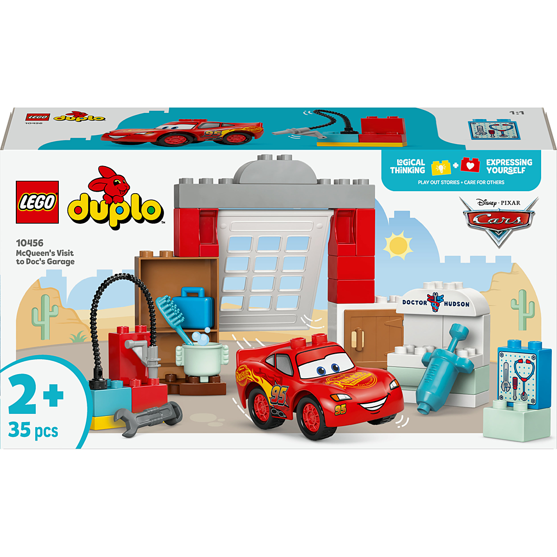LEGO® DUPLO - Disney et Pixar Cars La Visite de McQueen au Garage de Doc - 10456