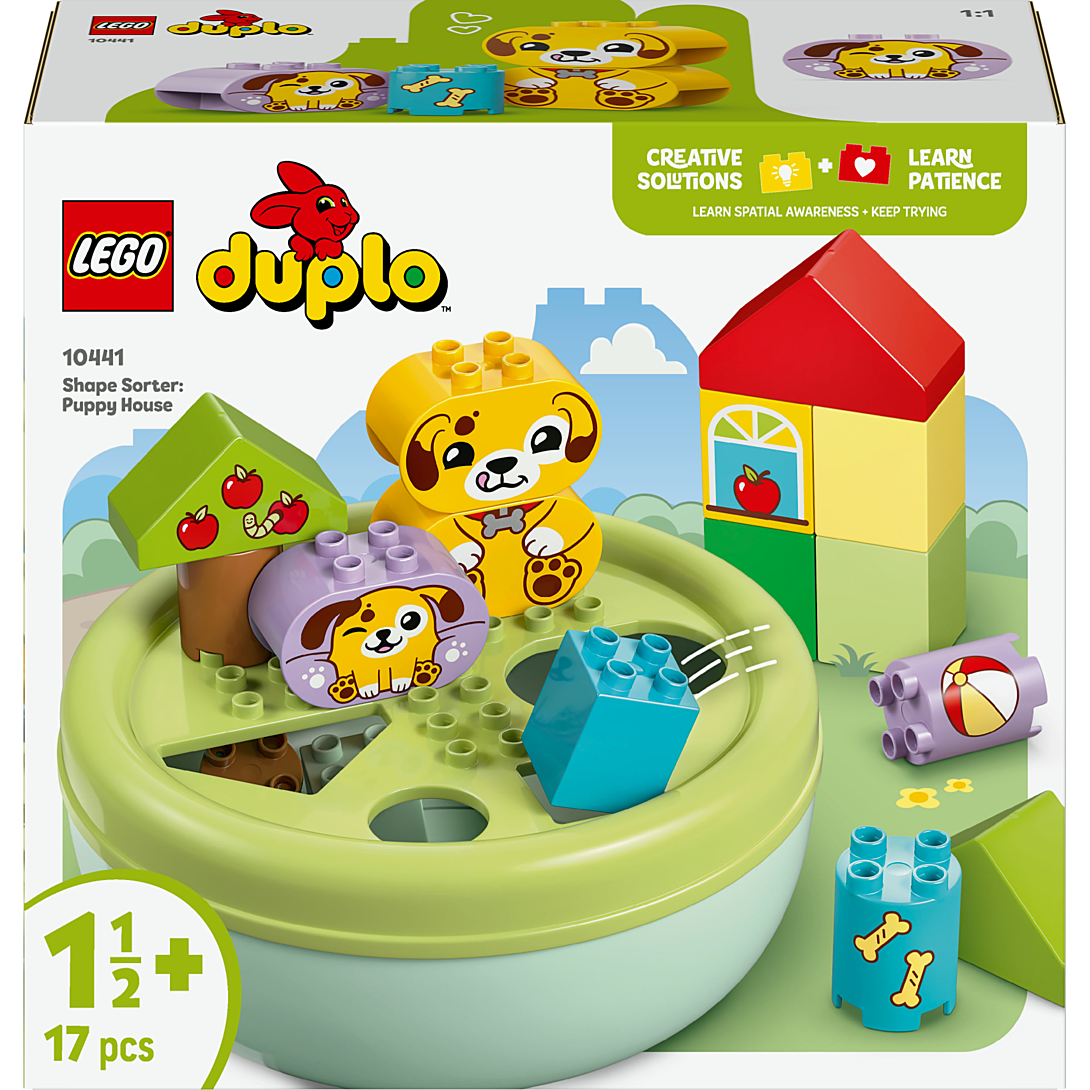 LEGO DUPLO My First Trieur de formes : la niche du chiot 10441 - vue 6