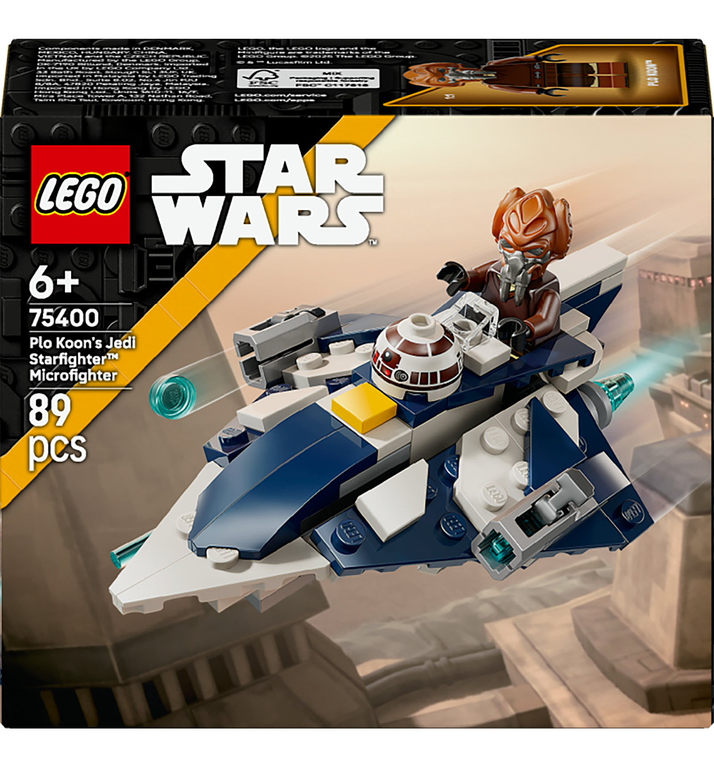 LEGO Star Wars Microfighter Chasseur Jedi de Plo Koon 75400 - vue 4