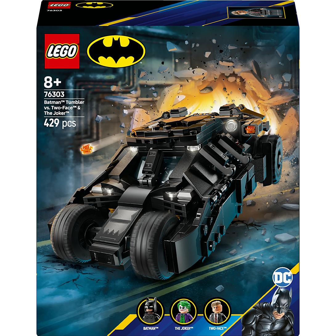 LEGO DC Batman La Batmobile Tumbler de Batman contre Double-Face et Le Joker 76303 - vue 3