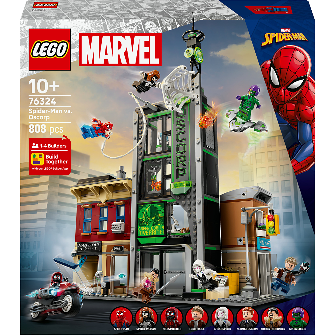 | Marvel 76324 Spider Man Contre Oscorp Jeu de Construction enfant des Neuf - vue 7