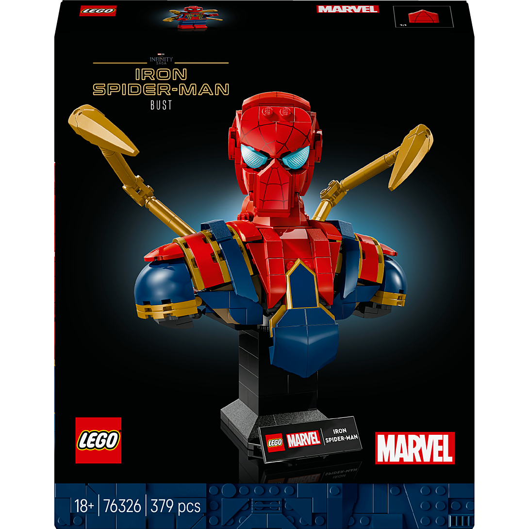 LEGO Marvel Buste d’Iron Spider-Man 76326 - vue 8