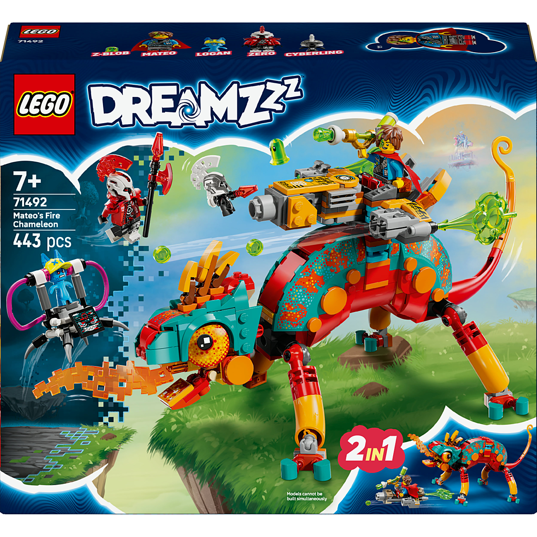 Dreamzzz 71492 Le Caméléon Cracheur De Feu De Mateo Jeu Garçon Idée Cadeau Neuf - vue 5