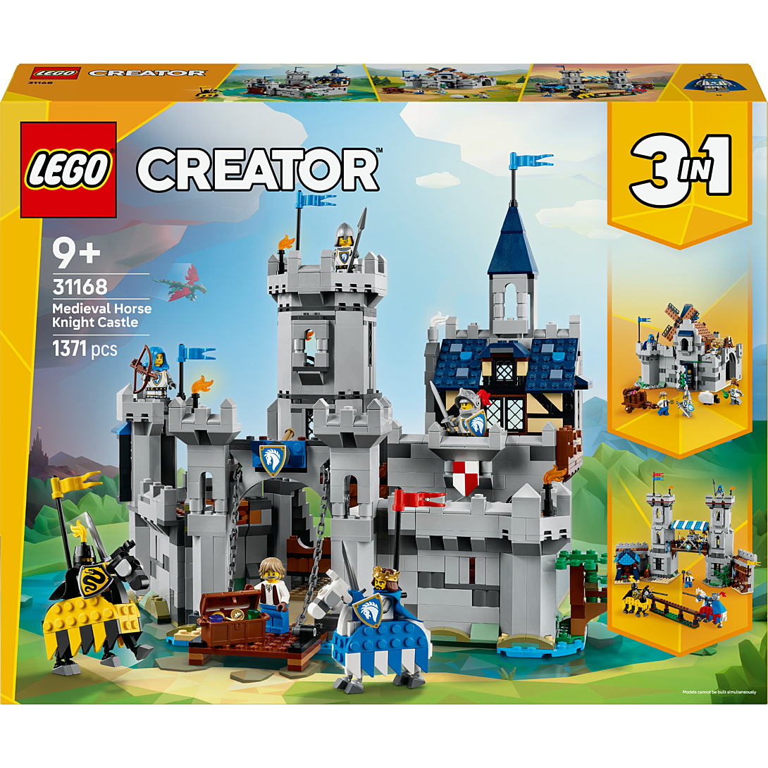 LEGO Creator 3-en-1 Le Château Médiéval des Chevaliers 31168 - vue 9