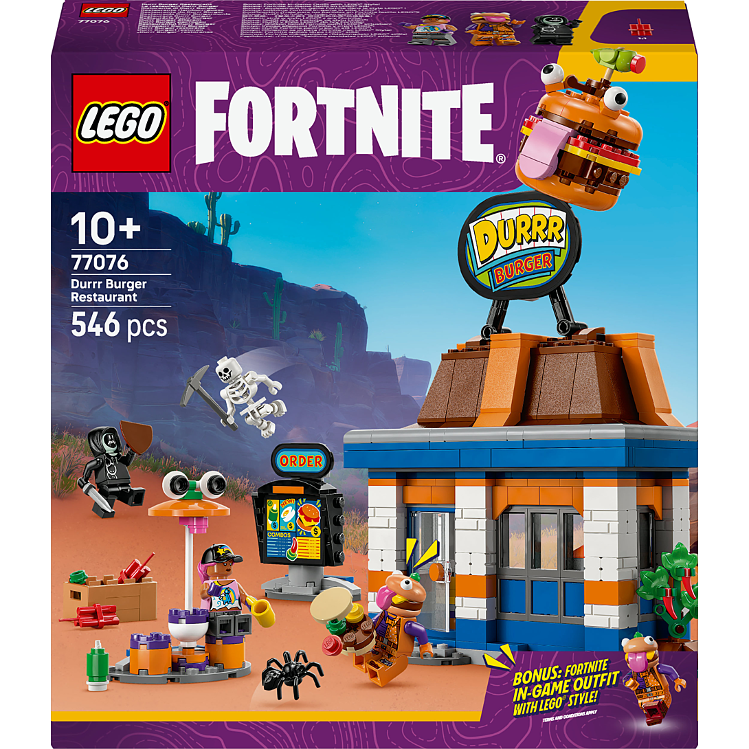 LEGO Fortnite 77076 Le Restaurant Durrr Burger Jeu de Construction pour Garçon - vue 8