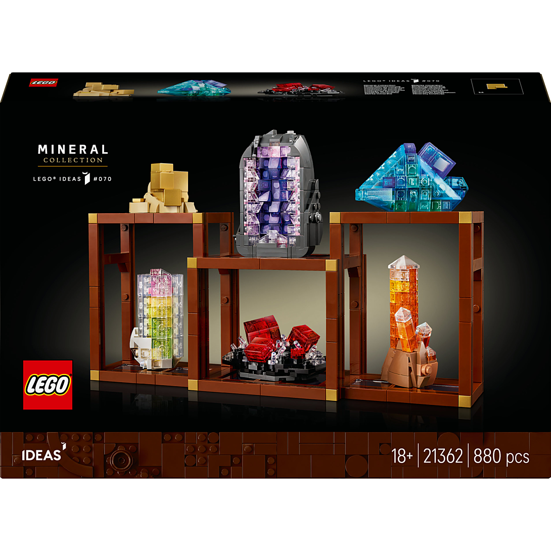 LEGO Ideas 21362 Collection de Minéraux - vue 8