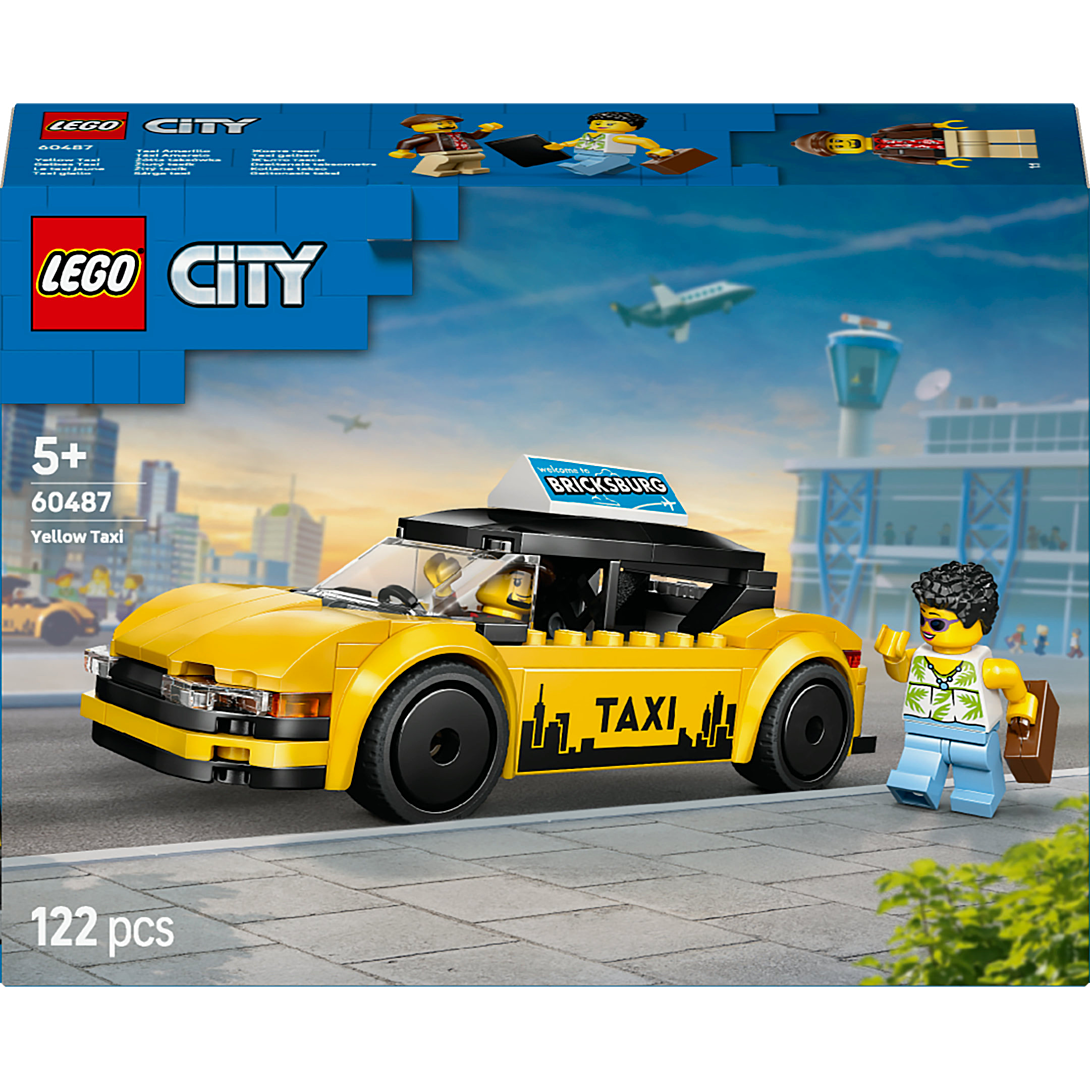 LEGO City Le Taxi Jaune 60487 - vue 8