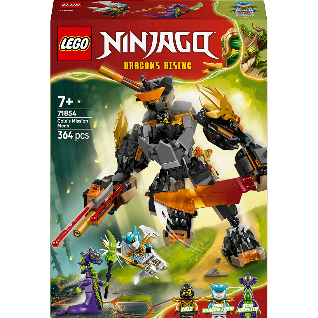LEGO Ninjago La Mission du Robot Cole et du Dragon Zane 71854 - vue 5