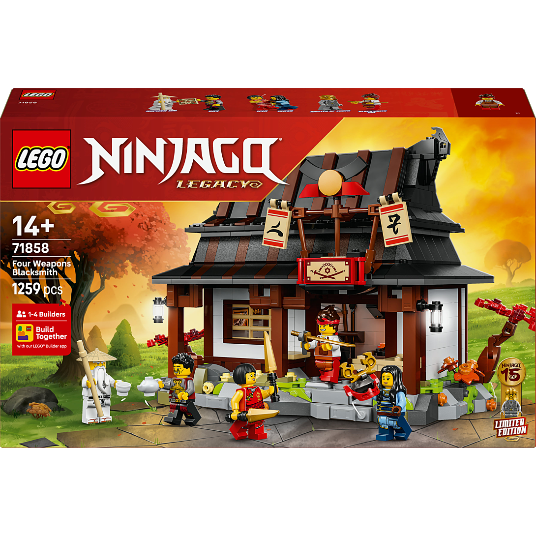 LEGO Ninjago 15e Anniversaire - La Forge des Quatre Armes 71858 - vue 7